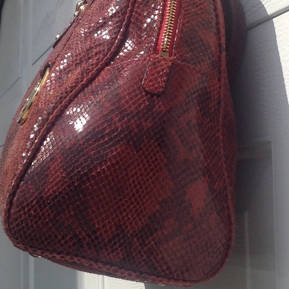 MICHAEL Michael Kors Bags Michael Kors Snake Embossed Large Bag